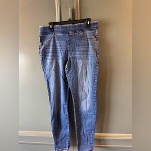Old Navy Women's Blue Jeans with Elastic Waist